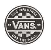Vans original logo circle - Embroidery Design - FineryEmbroidery